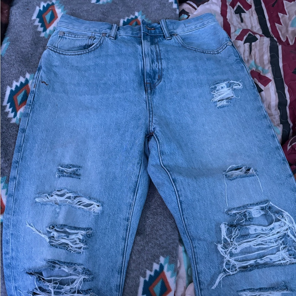 Madewell wide leg jeans